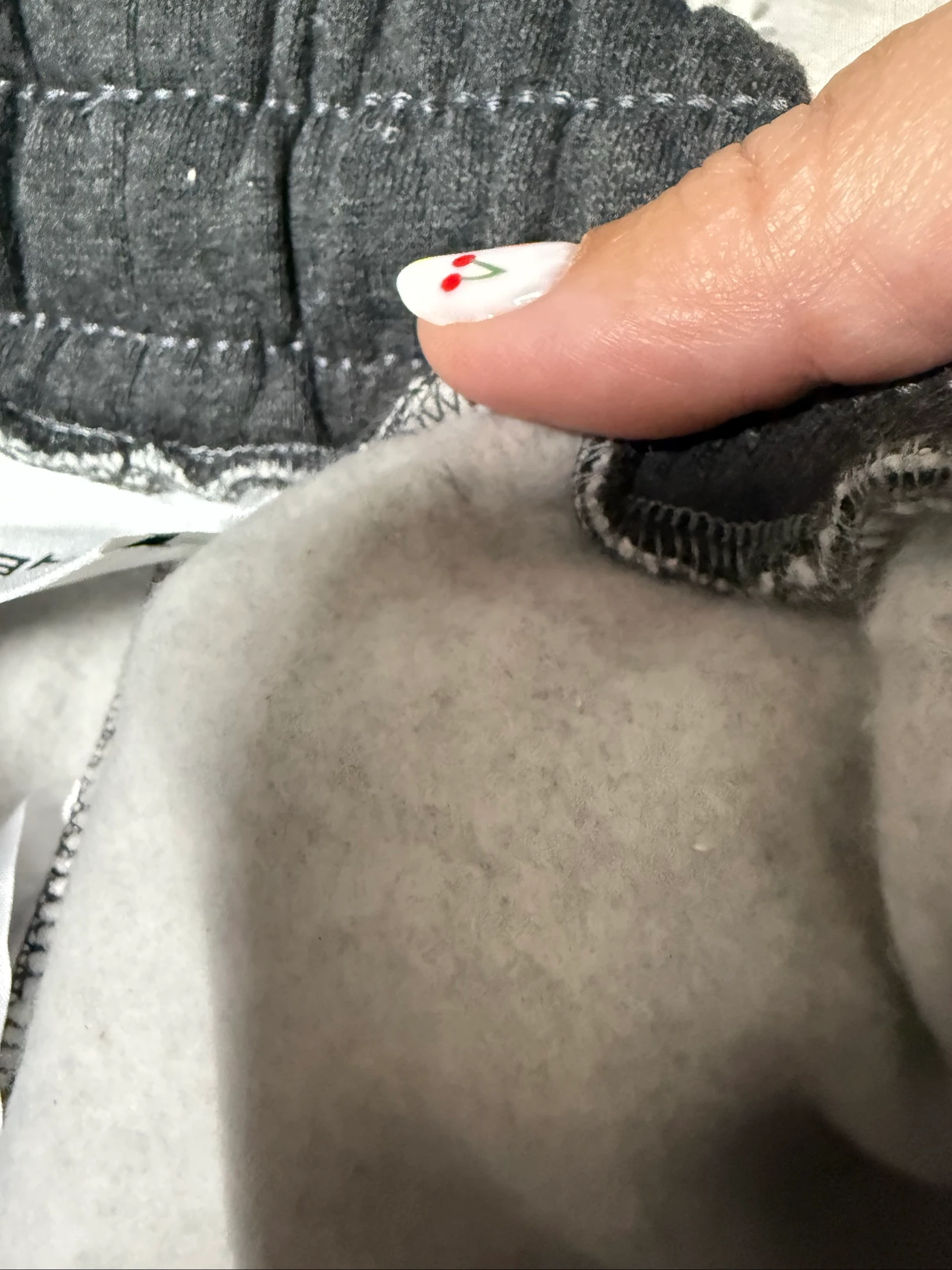 Donkere grijze cargo joggingbroek met label "catch" – photo 9